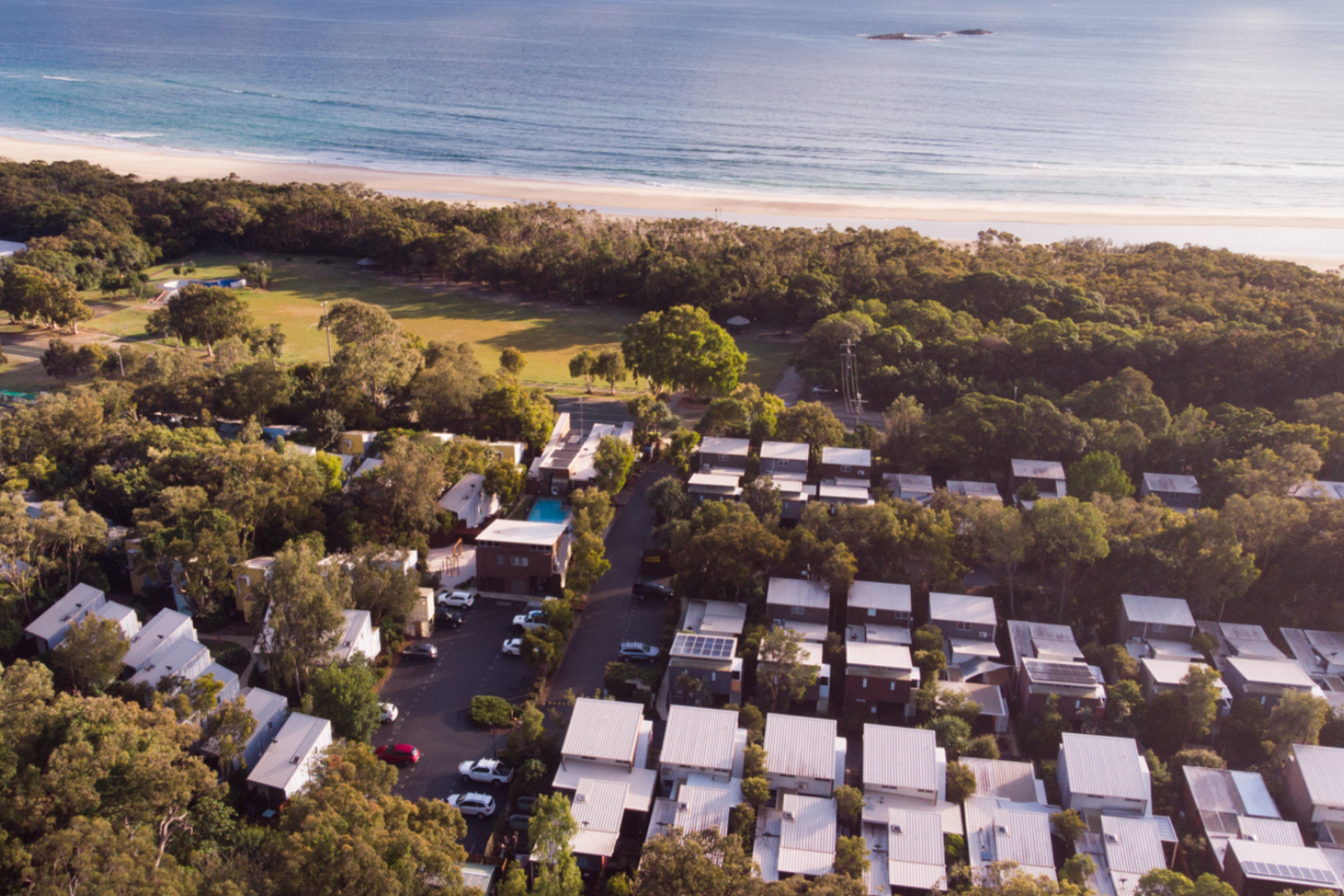 Allure Stradbroke Resort aerial image